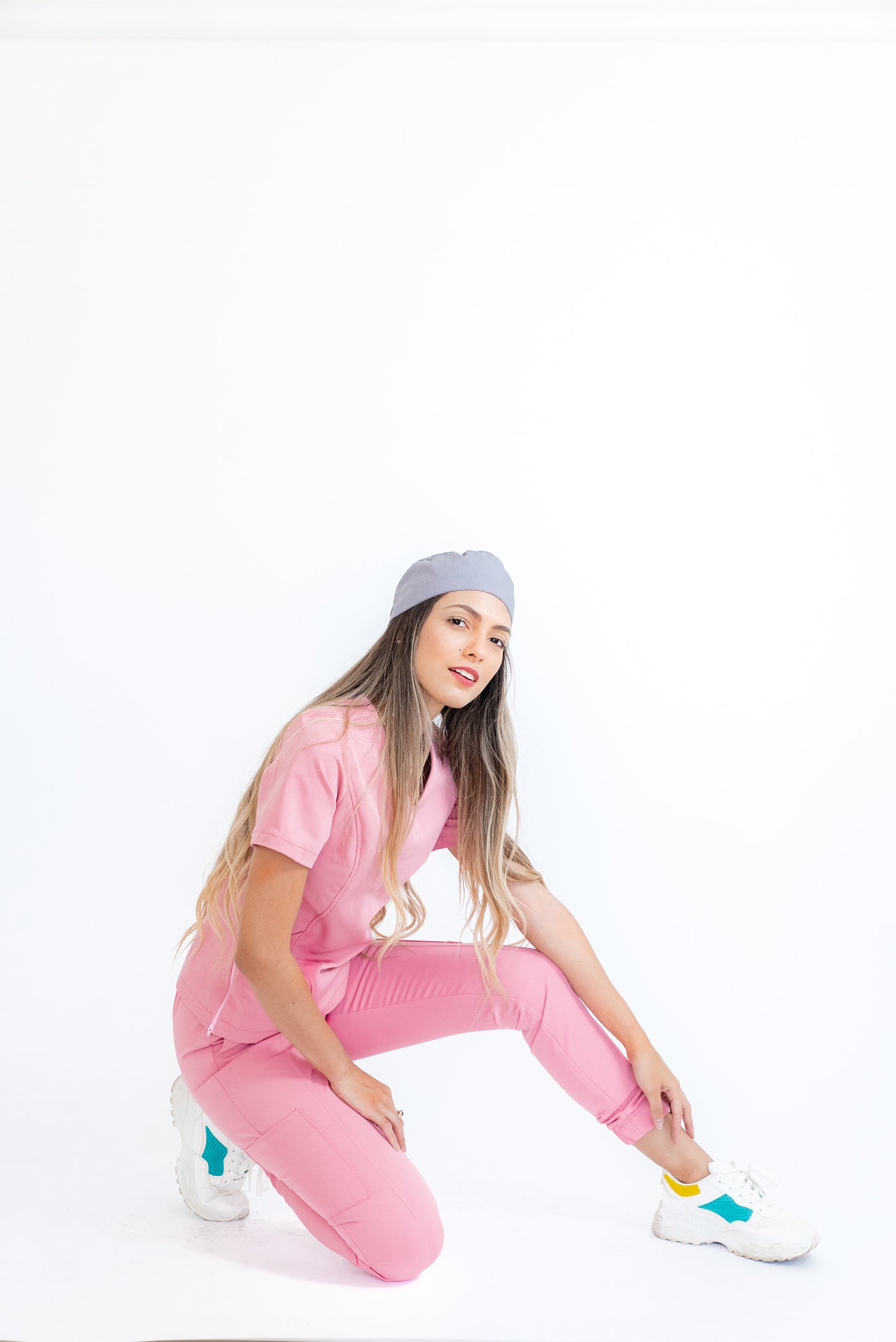 creamy pink