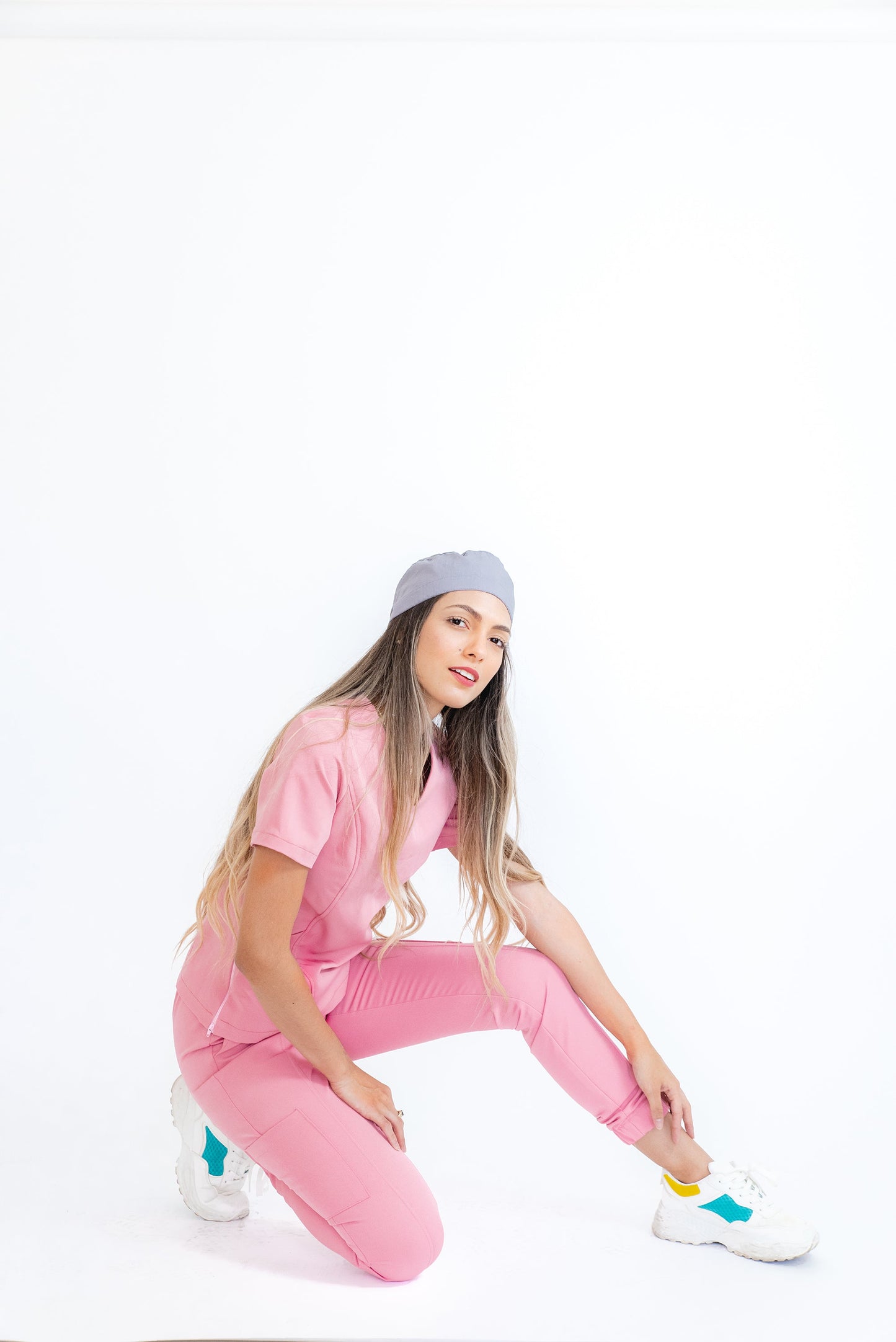 creamy pink